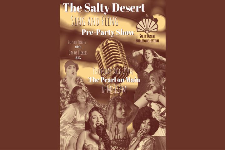 The Salty Desert Sing and Fling Pre-Party Show image
