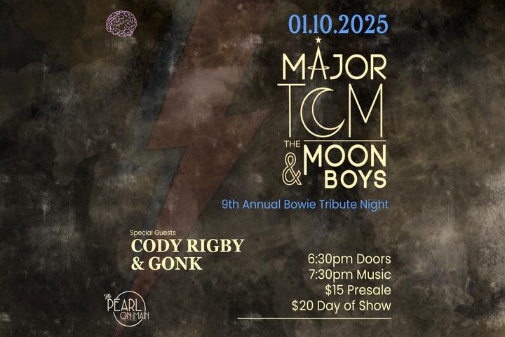 Major Tom & The Moonboys 9th Annual Bowie Tribute Night image